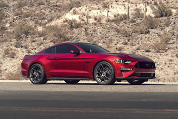 2019 Ford Mustang GT - American Racing CROSSFIRE - Gray American Racing